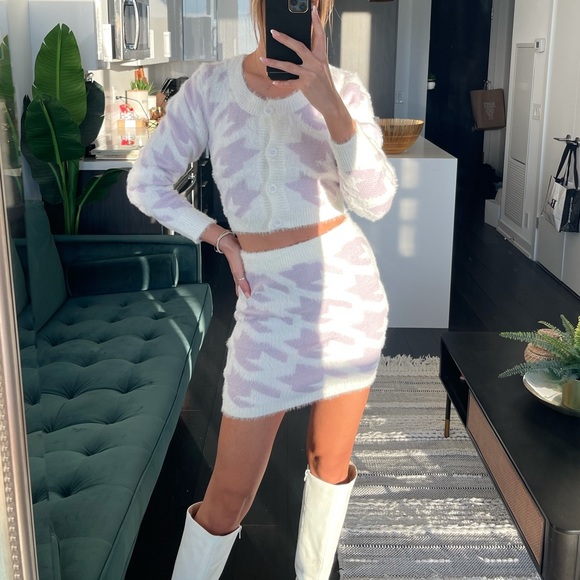 2 Piece Eyelash Knit Set - Picture 2 of 6